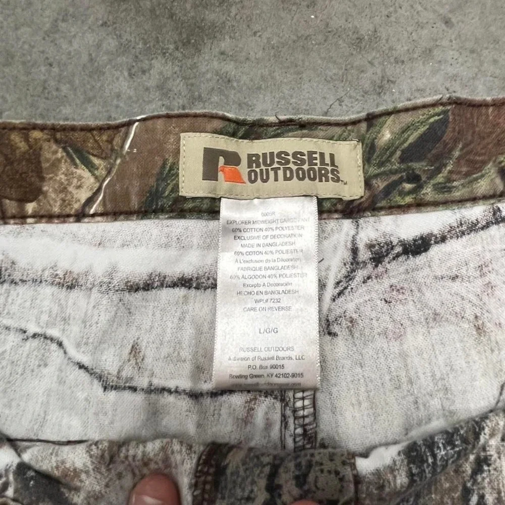 Vintage‎ Y2K baggy real tree camo cargo wide leg baggy pants